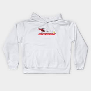 Professional Helicopter Pilot Kids Hoodie